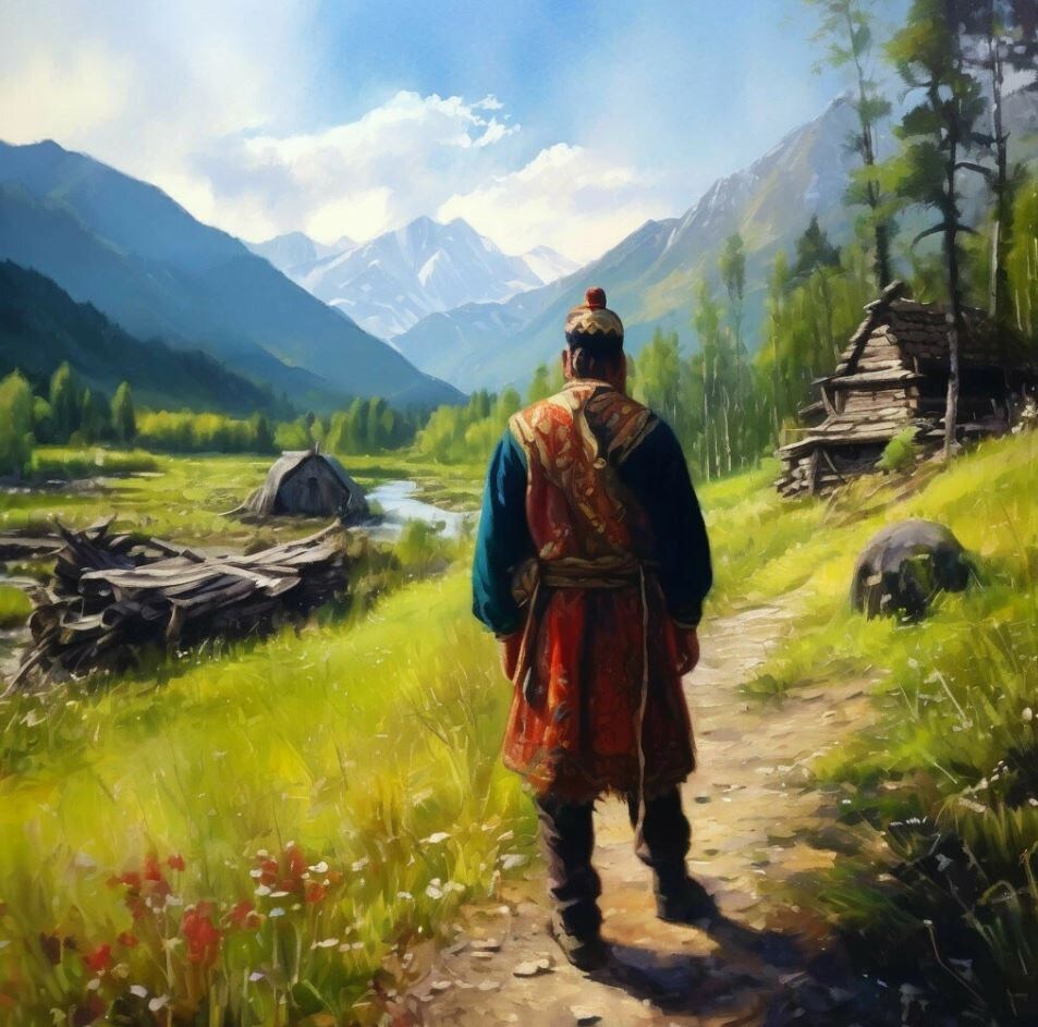 Иллюстрация создана при помощи нейросети