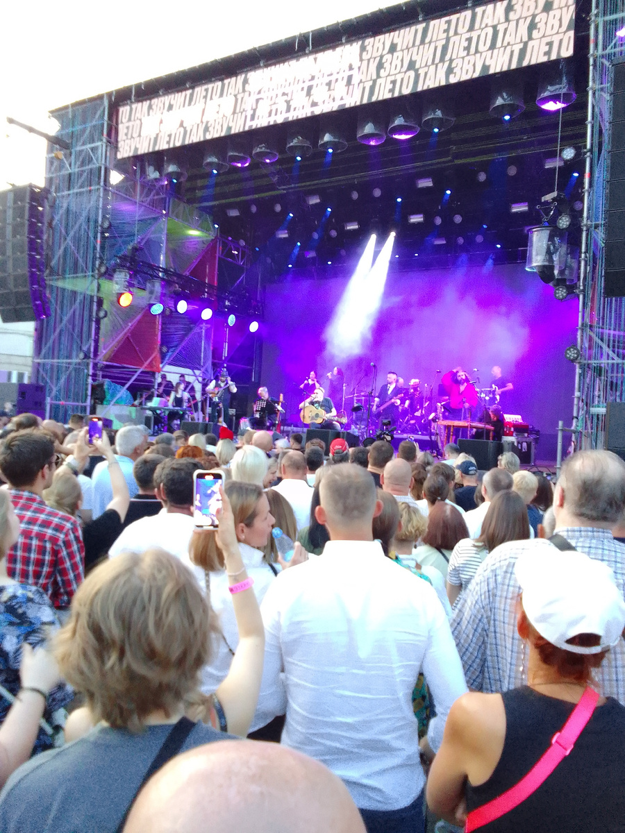 Июль 2024, концерт Игоря Ивановича Сукачева