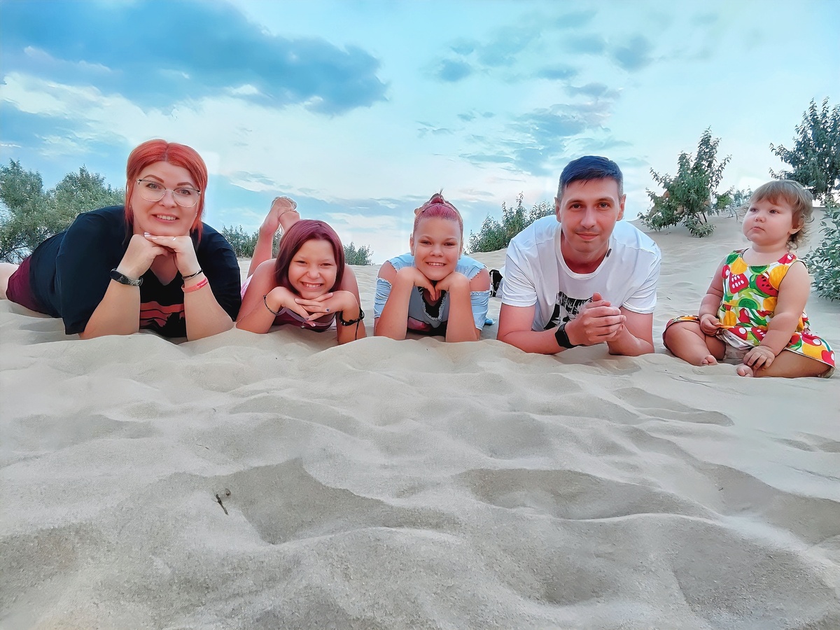 Мы на барханах