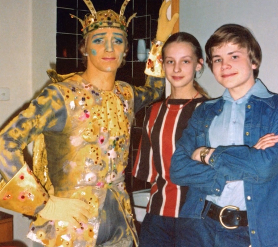 Марис Лиепа и его дети — Илзе и Андрис