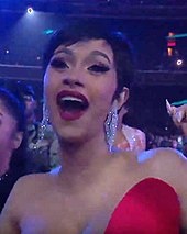 Карди Би на церемонии MTV Video Music Awards 2018