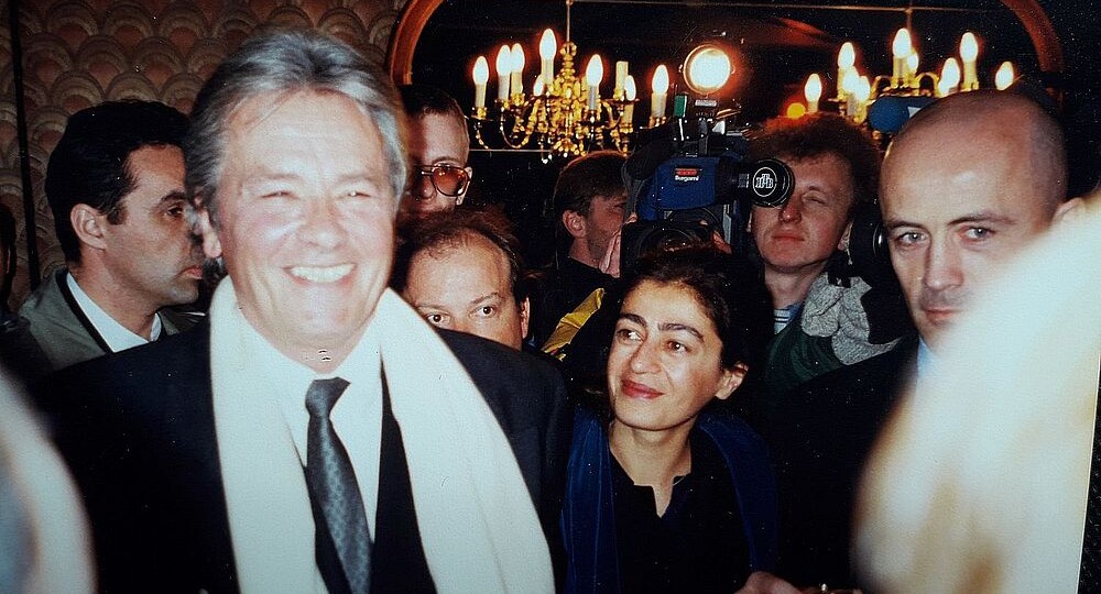 Ален Делон, "Красноярость" и фото на память