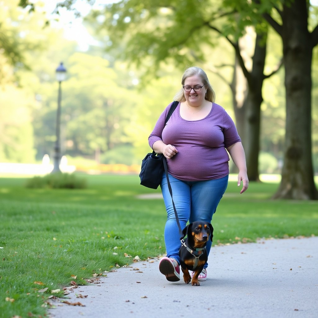 Вот и мы так гуляем с пёсей.