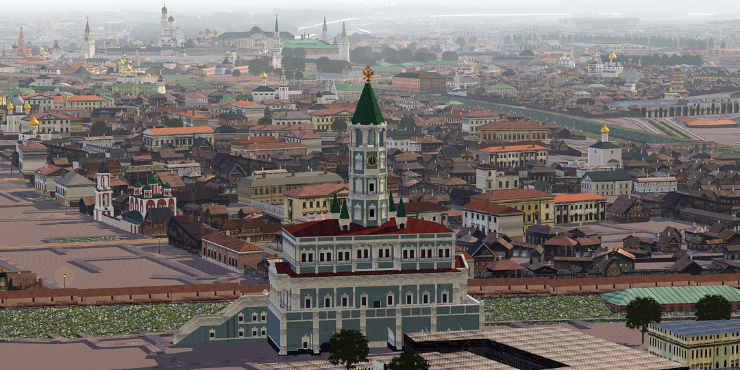 Сухарева башня — Москва 1812