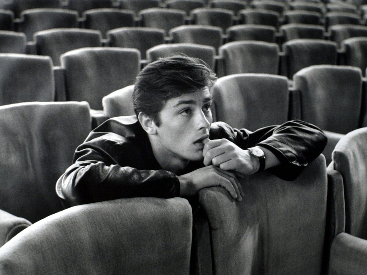 Ален Делон в молодости