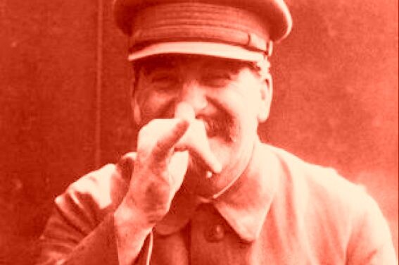 Это Сталин так шутит