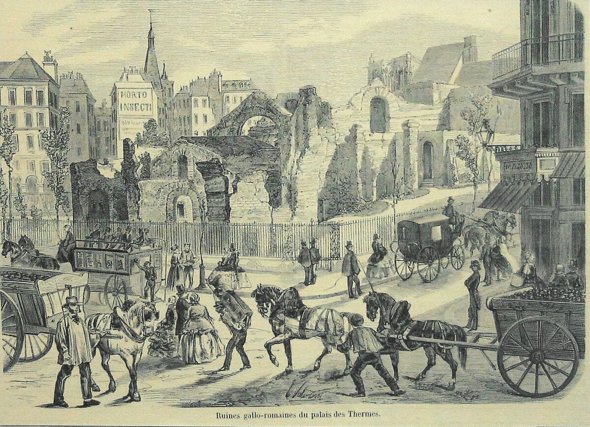Термы Клюни. 1856 г. 