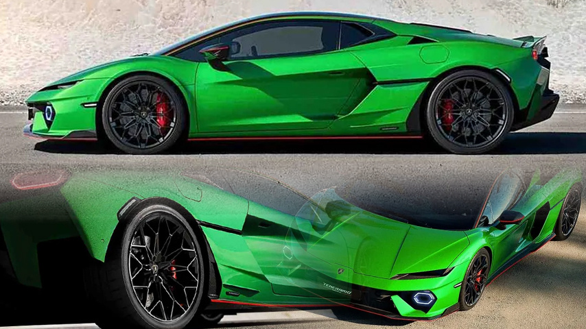 Lamborghini Temerario Green (C) Lamborghini