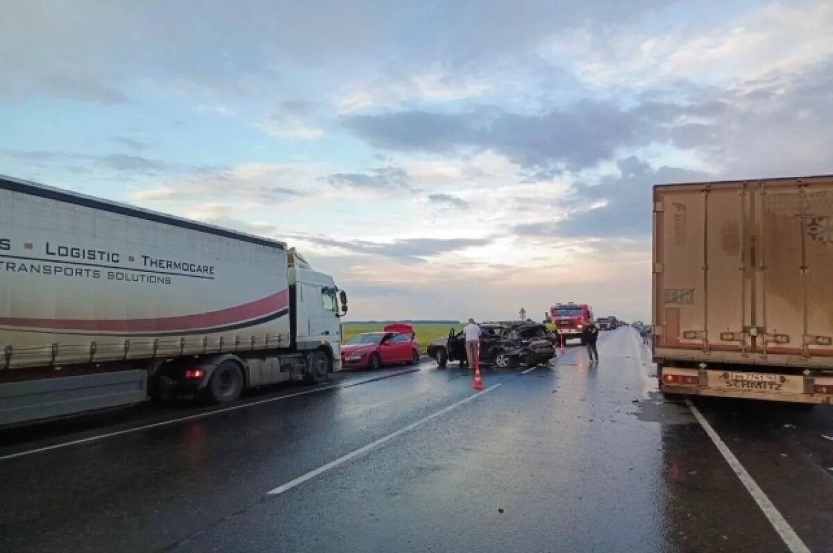    В дорожной аварии на трассе Тюмень-Омск погибла пенсионерка