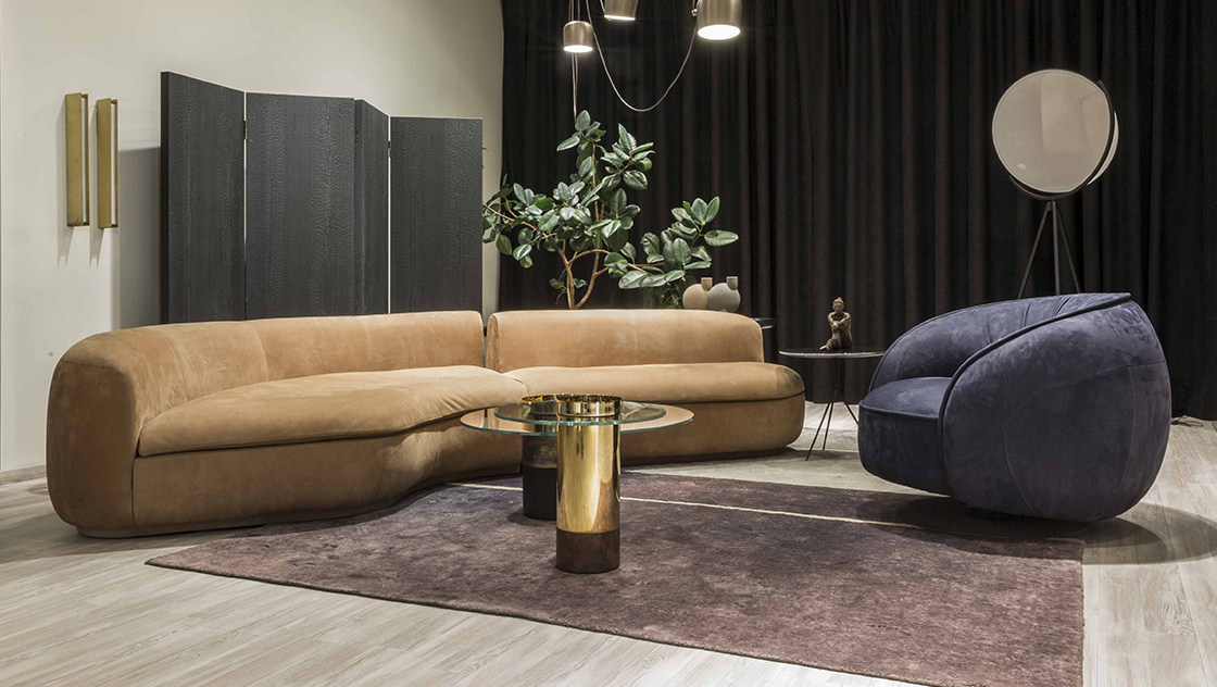 Кресло Leon от итальянской фабрики Baxter. Дизайнер Draga & Aurel.