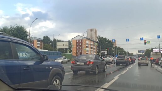 Автопутешествие с юго-запада на северо-восток Новосибирска ч.1