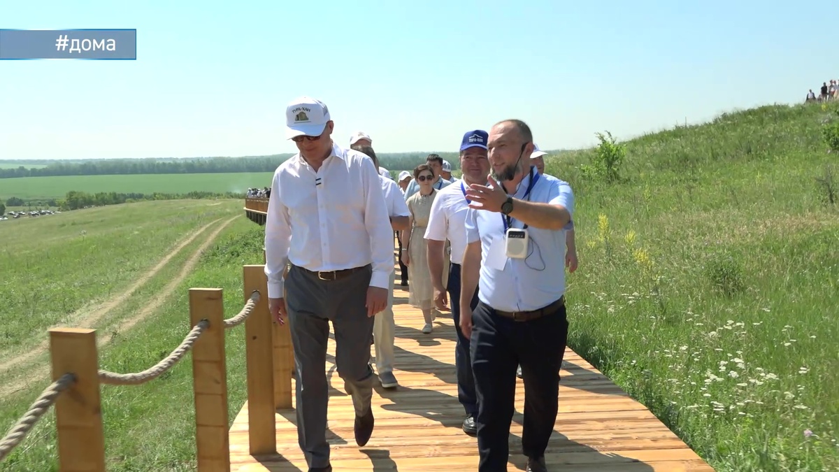    Чишминский район. Территория Евразийского музея кочевых цивилизаций, июль 2024 г.