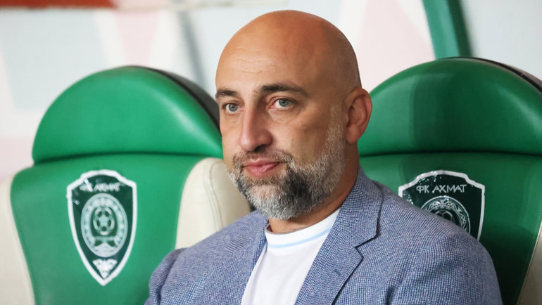    Магомед Адиев, главный тренер ФК «Ахмат».ФК «Ахмат»