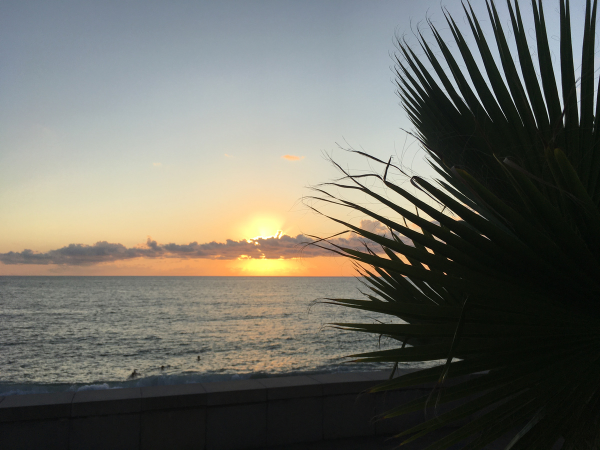 Потрясающие закаты в Кобулети