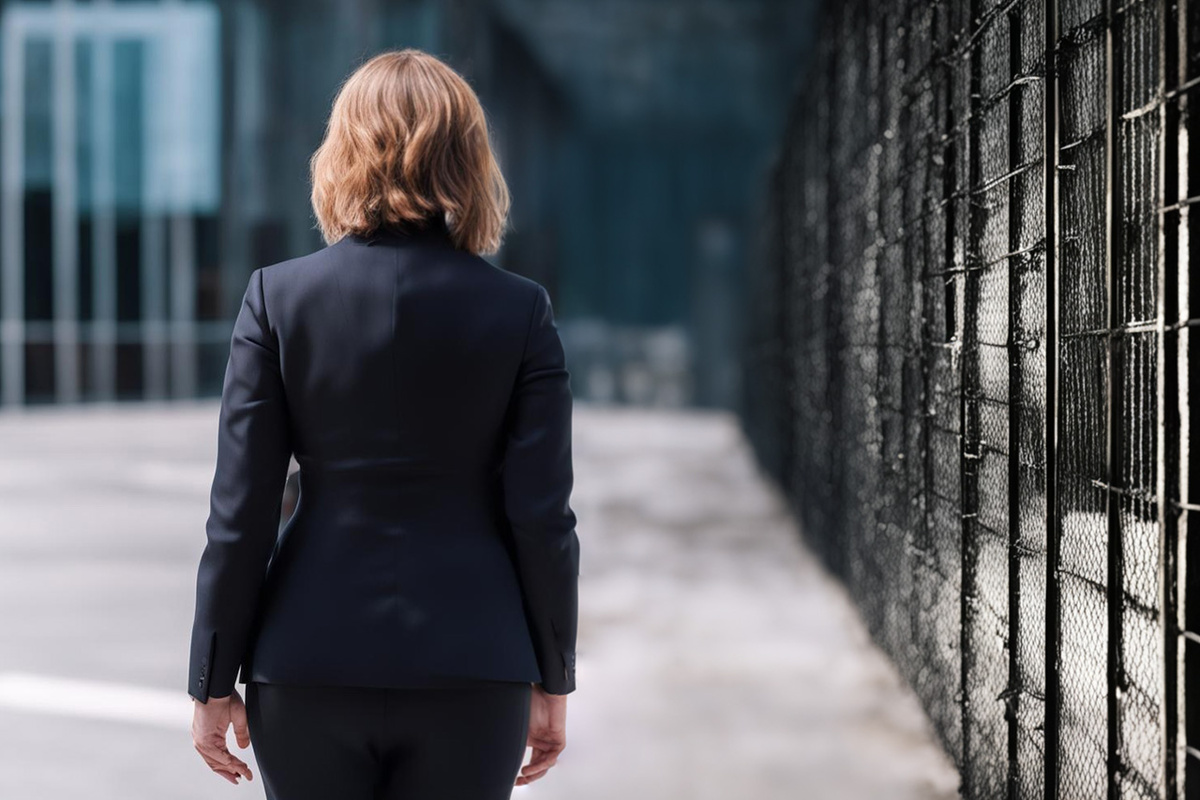 Женщина оставила дома троих детей и уволилась с любимой работы.  Фото: Изображение сгенерировано нейросетью Kandinsky 3.1