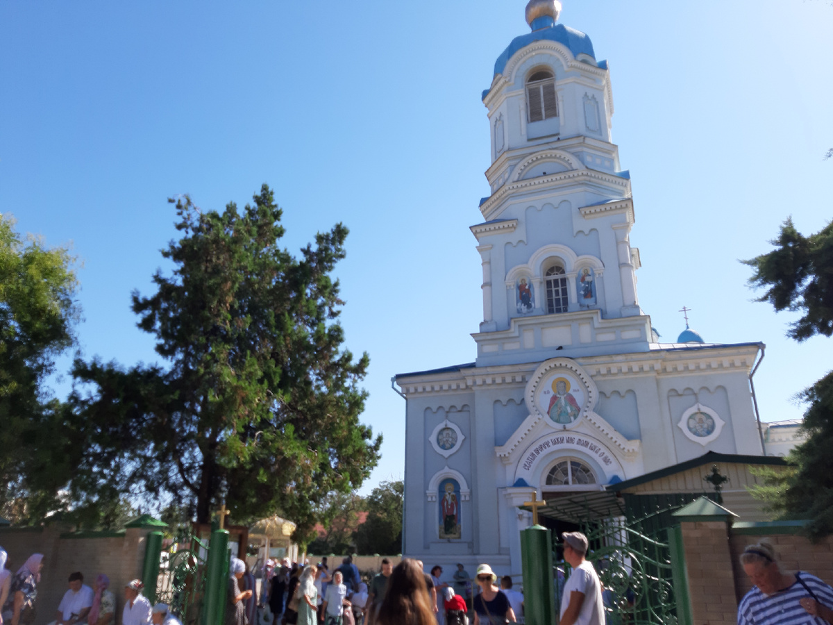 Свято Ильинский храм Крым Саки. Фото автора