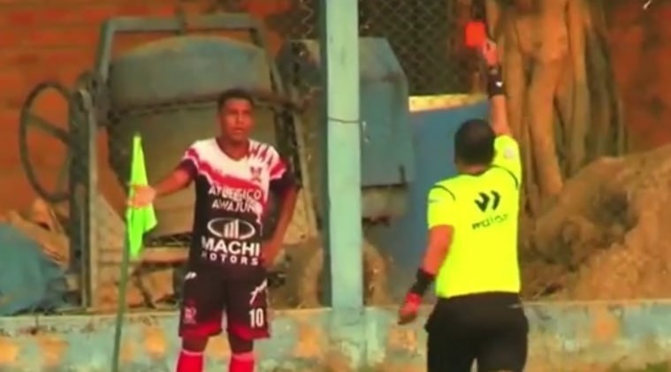    Себастьян Муньос.Скриншот трансляции