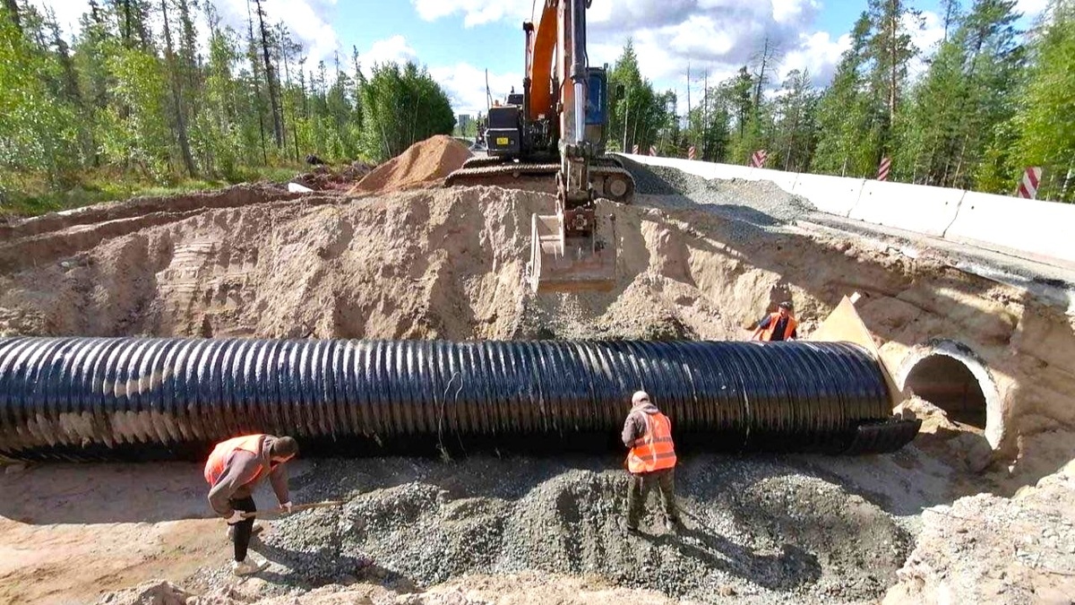    Дорога Нягань-Приобье будет лучше защищена от паводка