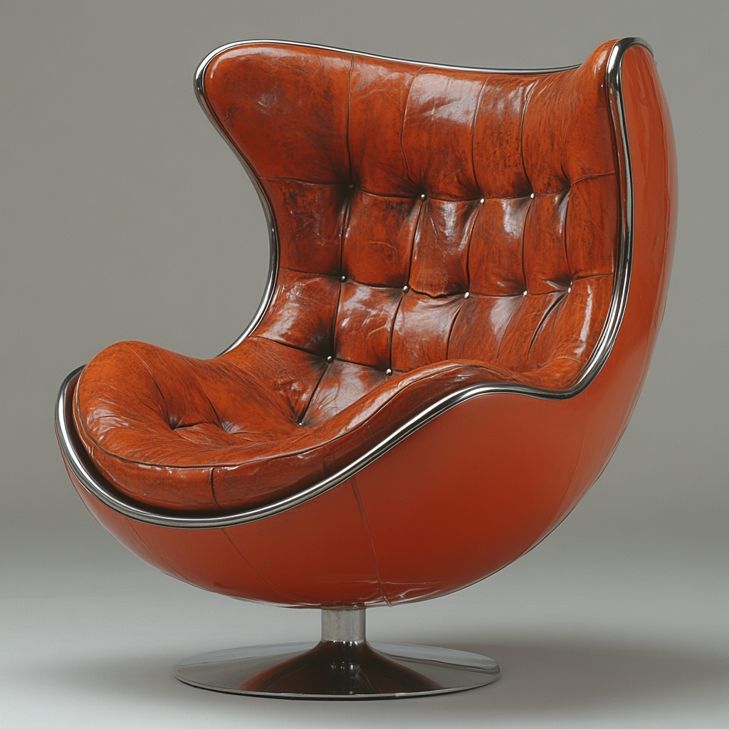 Кресло Egg, созданное Арне Якобсеном в 1958 году, стало одной из самых узнаваемых икон мебельного дизайна.-2