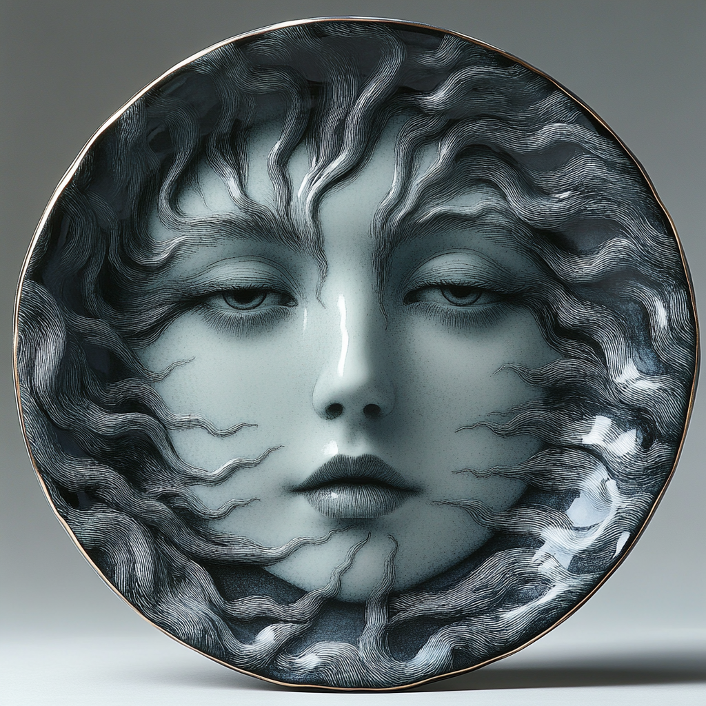 Fornasetti — это имя, которое давно стало синонимом не просто дизайнерских аксессуаров, а настоящего искусства, воплощенного в необычных формах.-6