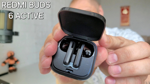 Беспроводные наушники как AirPods только лучше. Xiaomi Redmi buds 6 active