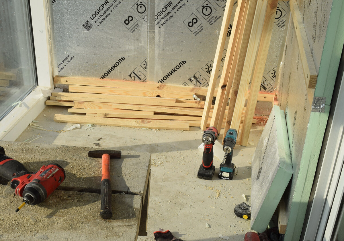 Термоплиты LOGICPIR - теплое решение для утепления балкона 