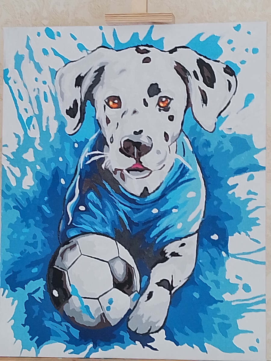 3 картина❤️❤️🧡💛💚🩵💙💜⚽