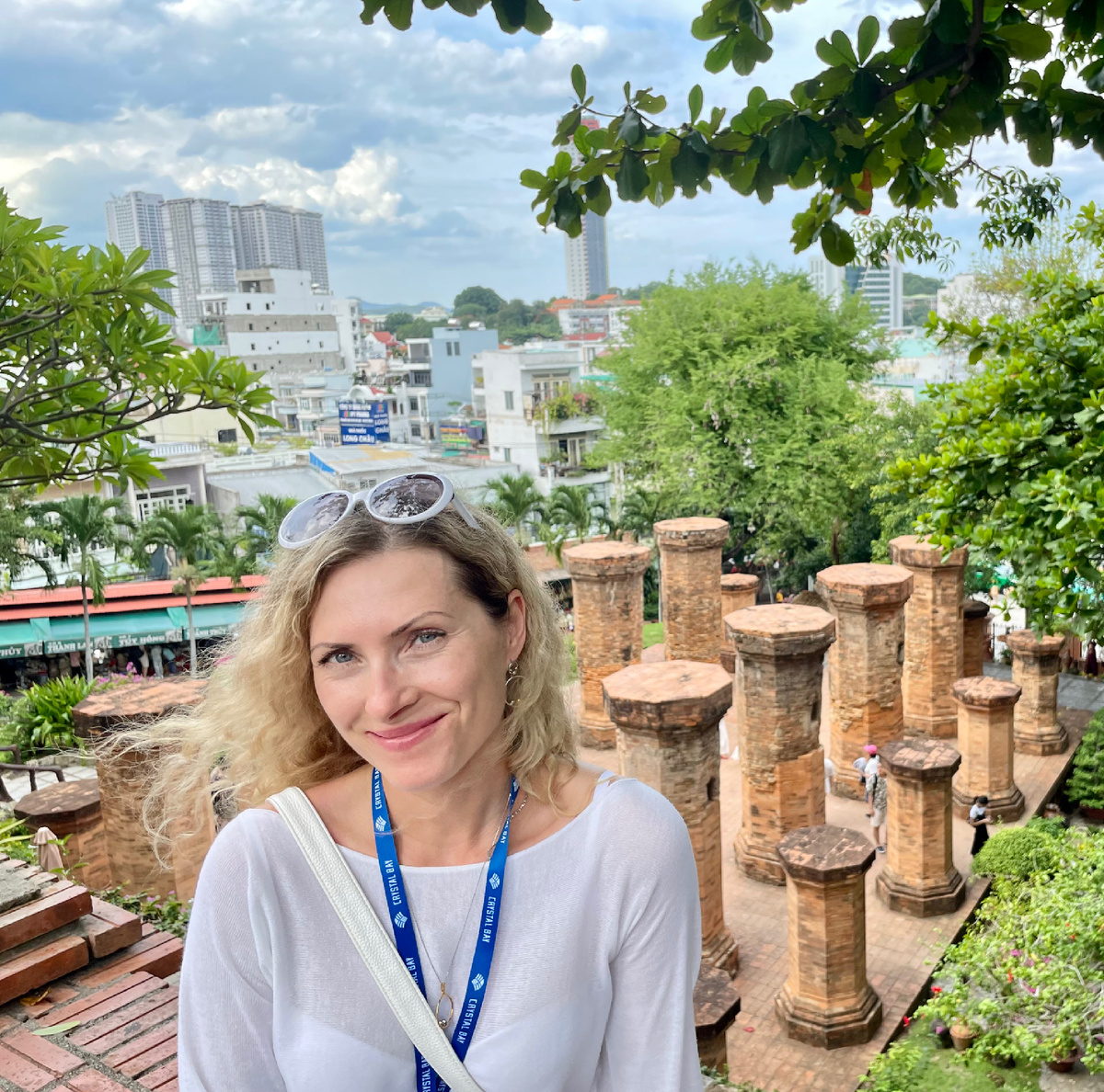 Колонны храмового комплекса По Нагар.