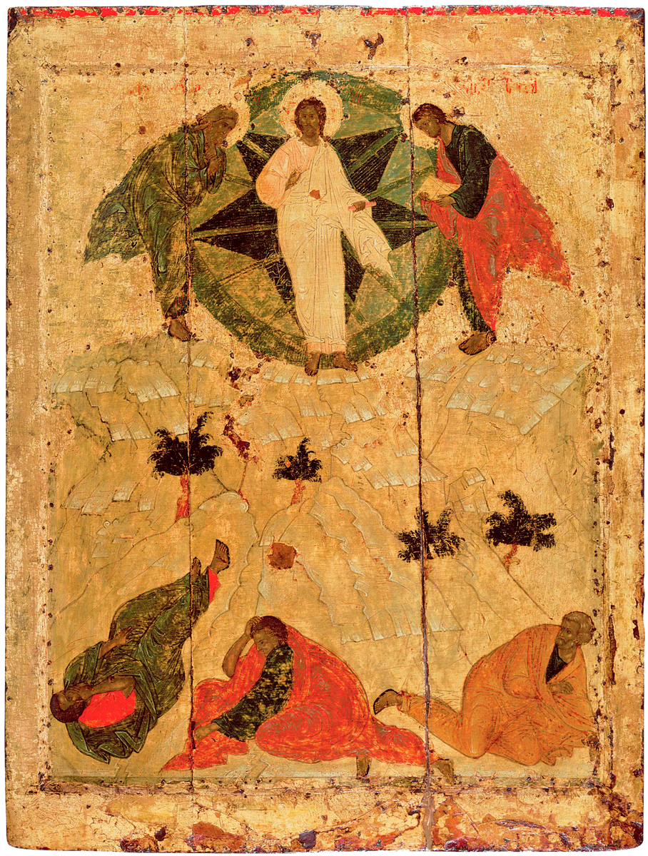 Андрей Рублев «Преображение», 1405. © Благовещенский собор Московского Кремля, Москва