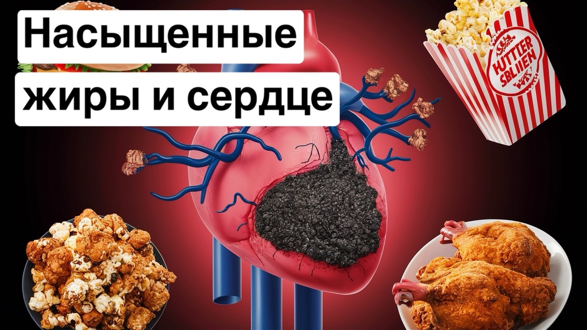 Как насыщенные жиры влияют на сердечно-сосудистую систему