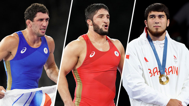    Заурбек Сидаков, Абдулрашид Садулаев и Ахмед Тажудинов.«Известия» Getty Images