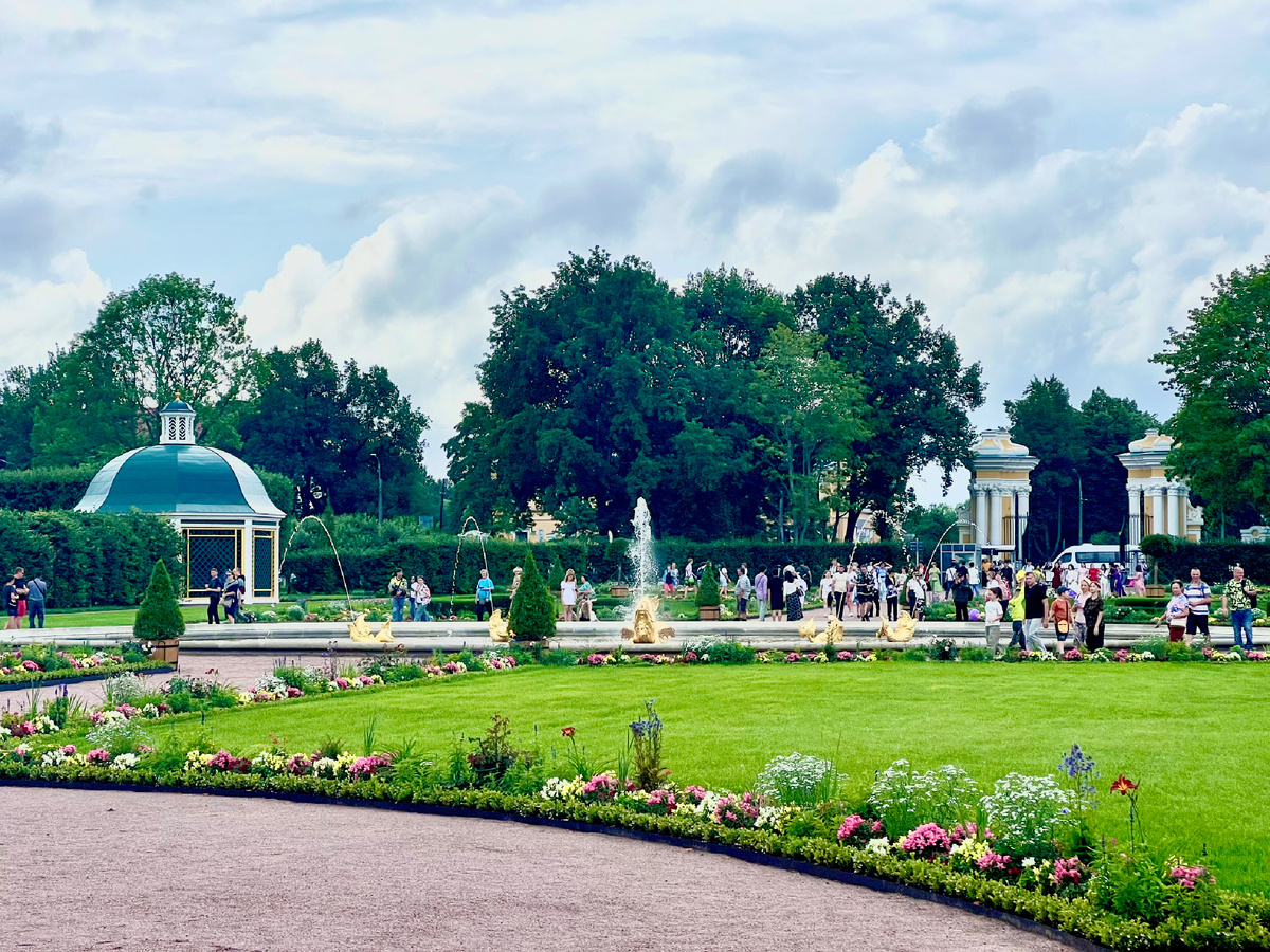 Верхний парк в Петергофе, Санкт-Петербург