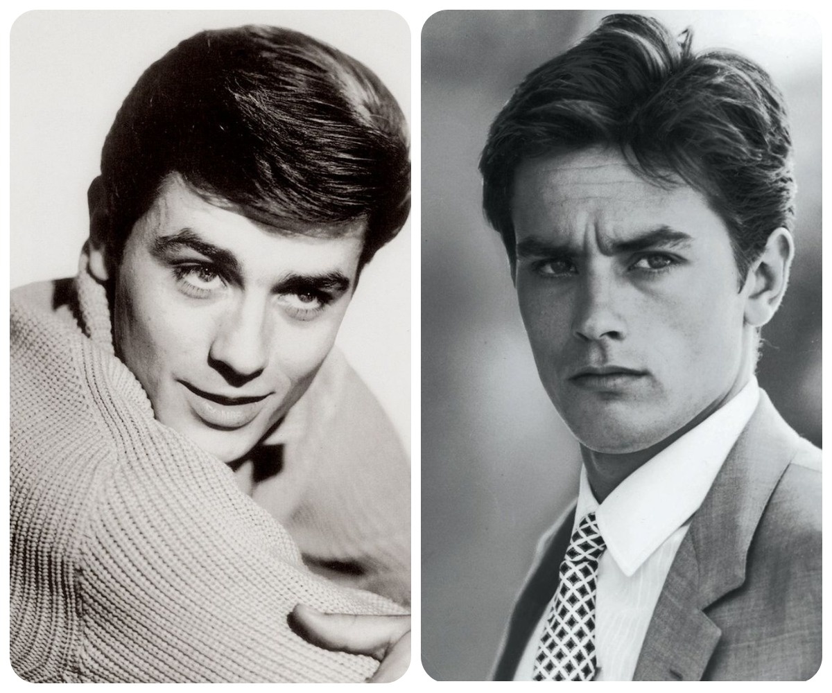 Ален Делон в молодости