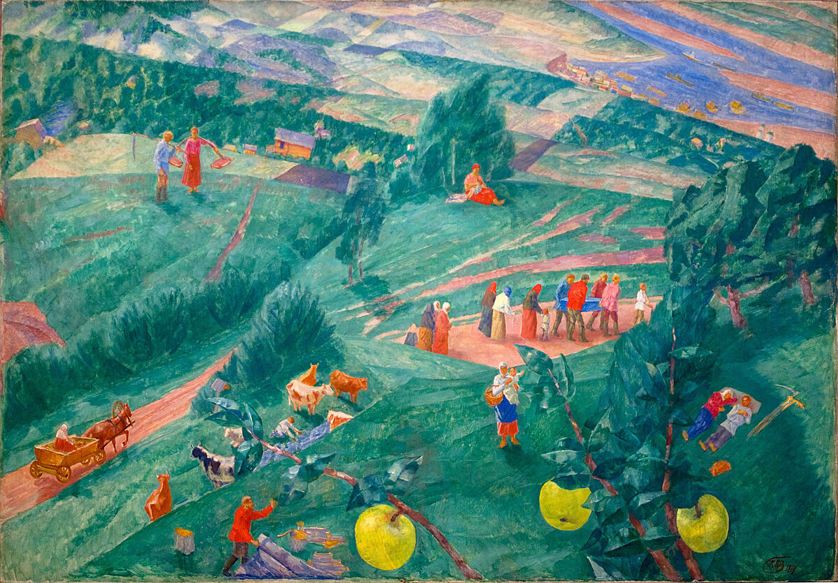 К. Петров-Водкин, Полдень, 1917