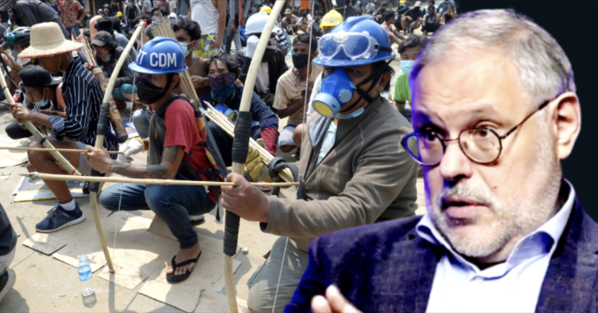 У жителей Бирмы своё представление о самозащите