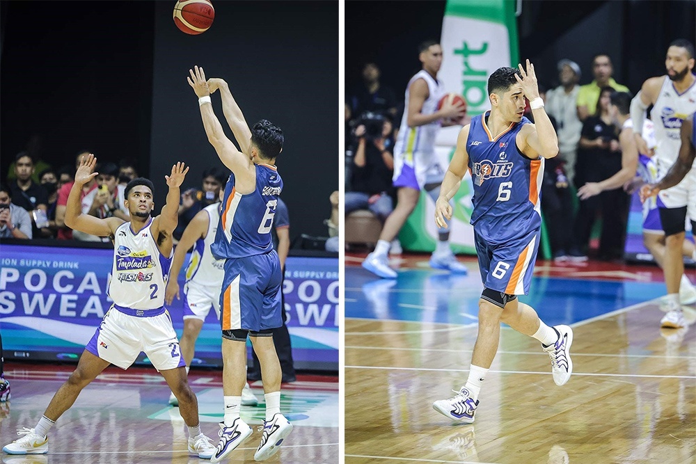    Крис Банкеро (№ 6), выступающий в Филиппинской баскетбольной ассоциации, первым в истории реализовал четырехочковый бросок. / Филиппинская баскетбольная ассоциация