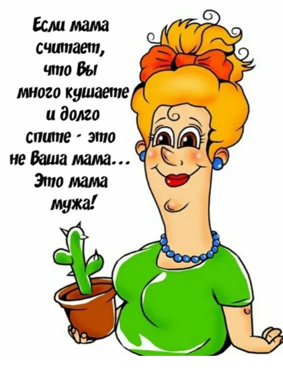 Картинка из интернета. Но не про мою свекровь. Моей было пофиг. Но испортили мы ей день рождения в тот раз своим отсутствием.