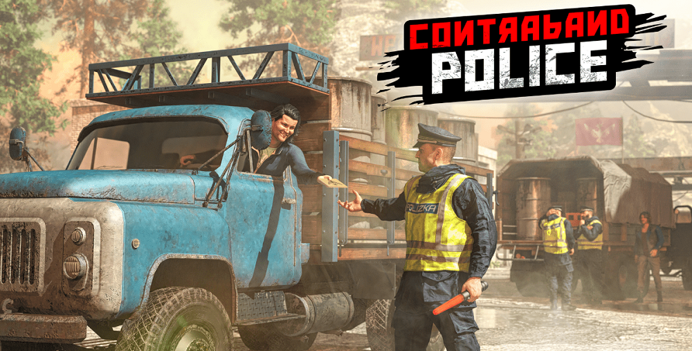 Официальный арт к игре "Contraband Police".