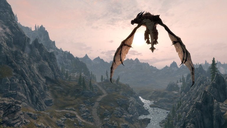    Кадр из игры The Elder Scrolls V: Skyrim