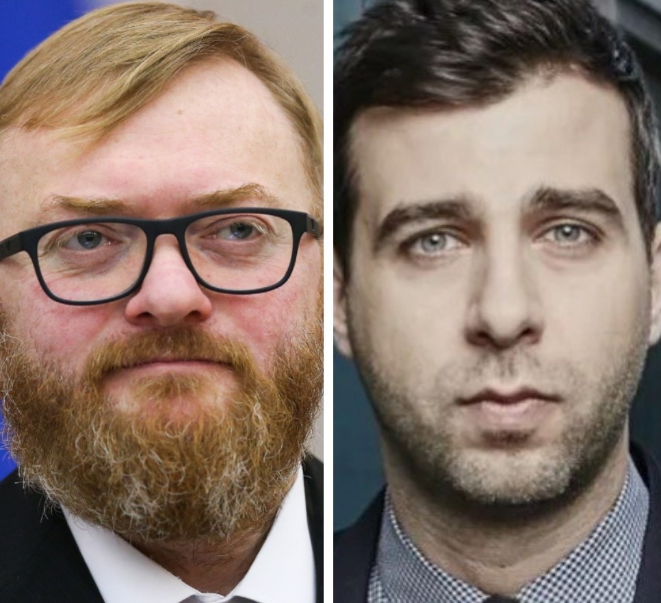 В.Милонов(слева) и И,Ургант.