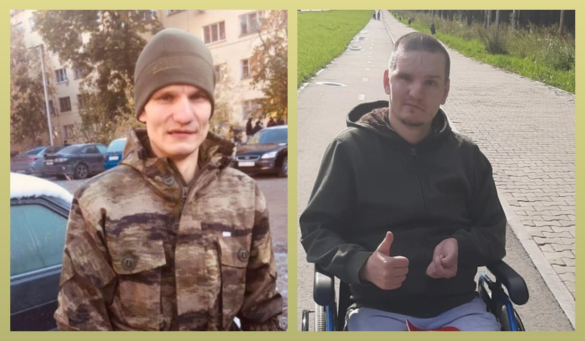 Виктор Баутин до СВО и после операции. Источник: Семен Баутин, опубликована на E1.RU
