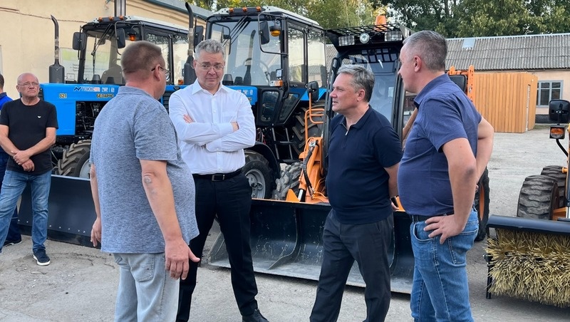    Губернатор Ставропольского края Владимир Владимиров и глава Пятигорска Дмитрий Ворошилов Фото: ИА «Победа26»