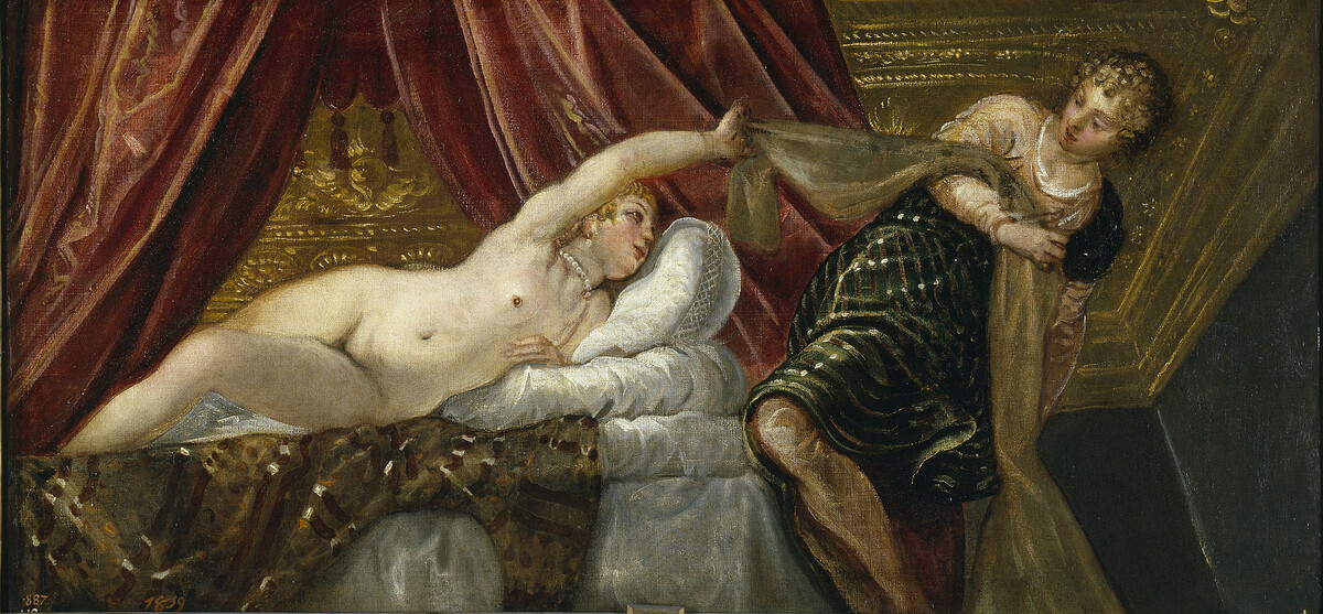 Иосиф и жена Потифара, Тинторетто, ок. 1555 г.