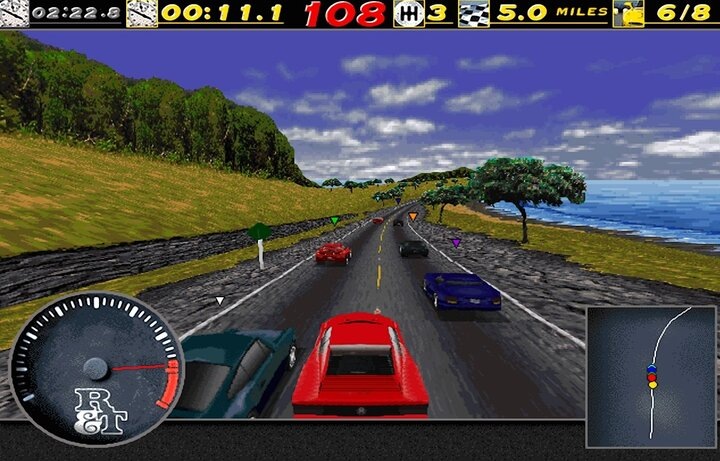 Первая игра серии NFS вышла в 1994 году. Она подкупила игроков отличной, для того времени, графикой.  