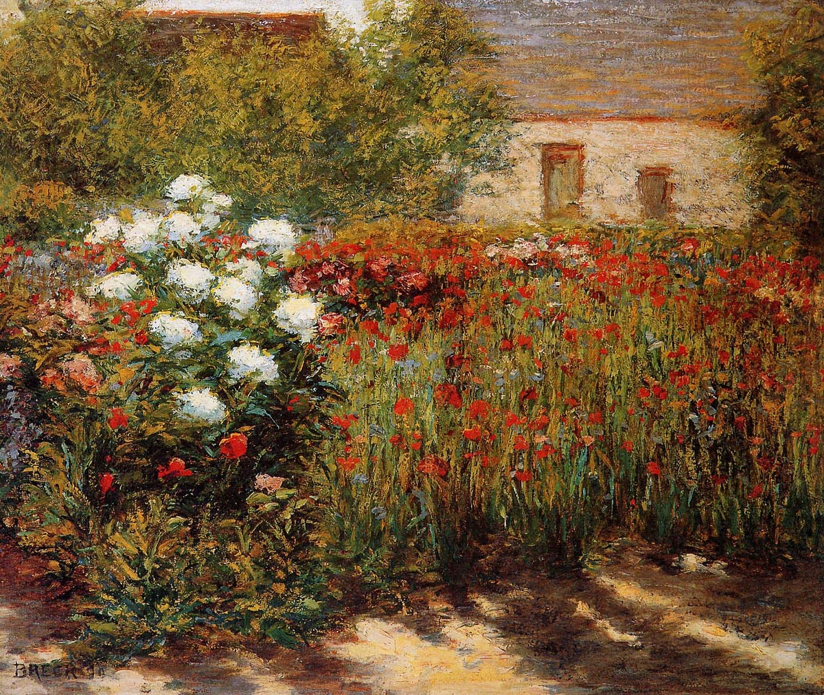 Сад Лесли в Живерни