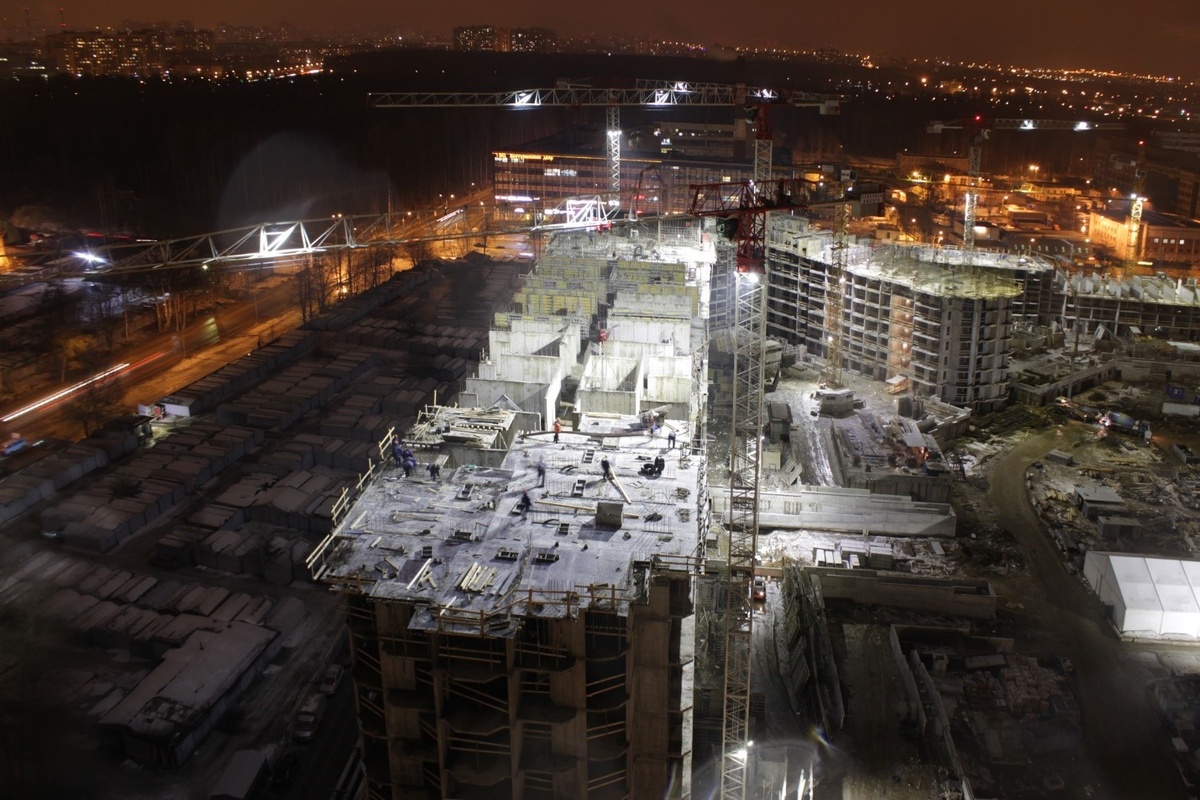 светодиодное освещение на строительных площадках