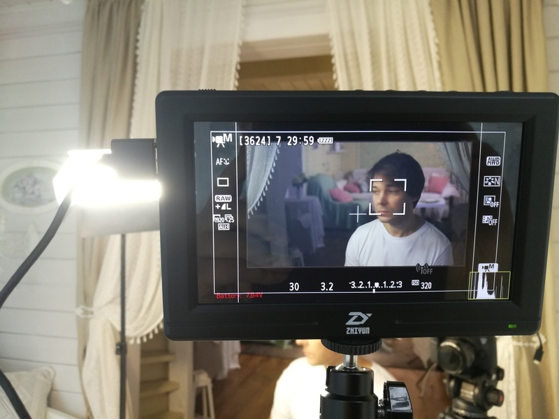 Исполнитель главной роли Сергей Колесник. Фото предоставлено творческим содружеством «Электробиограф»