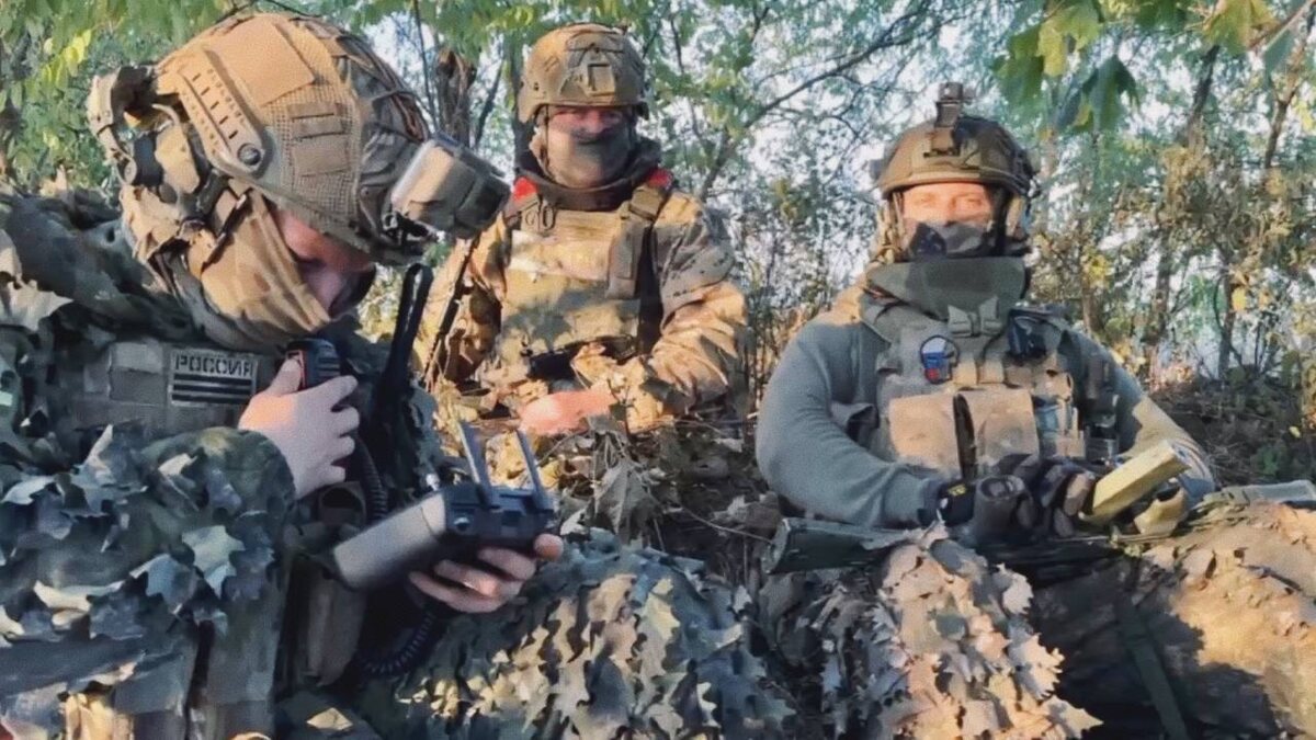 Кадр из видео Минобороны РФ