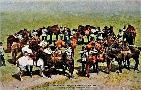 Оренбургские казаки в Туркестане. Фото с сайта wikipedia.org