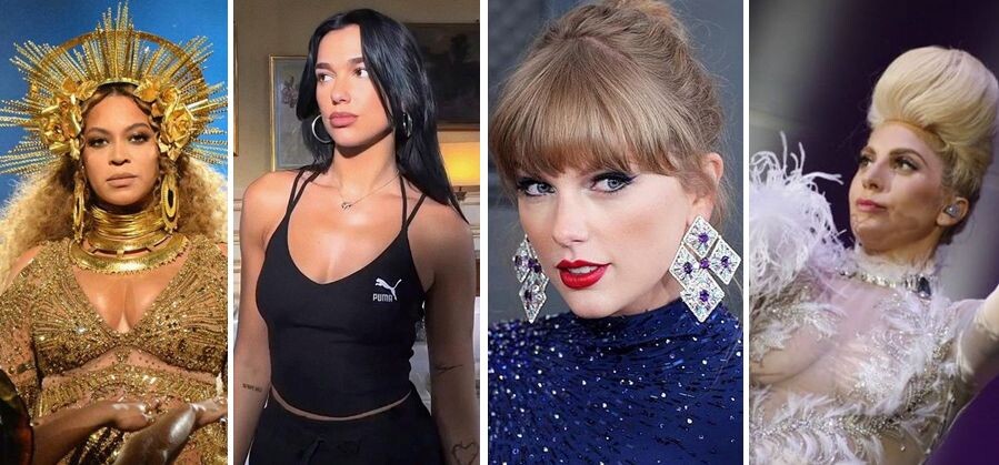 Бейонсе, Липа , Свифт и Гага. Поп-дивы низкого пролёта.